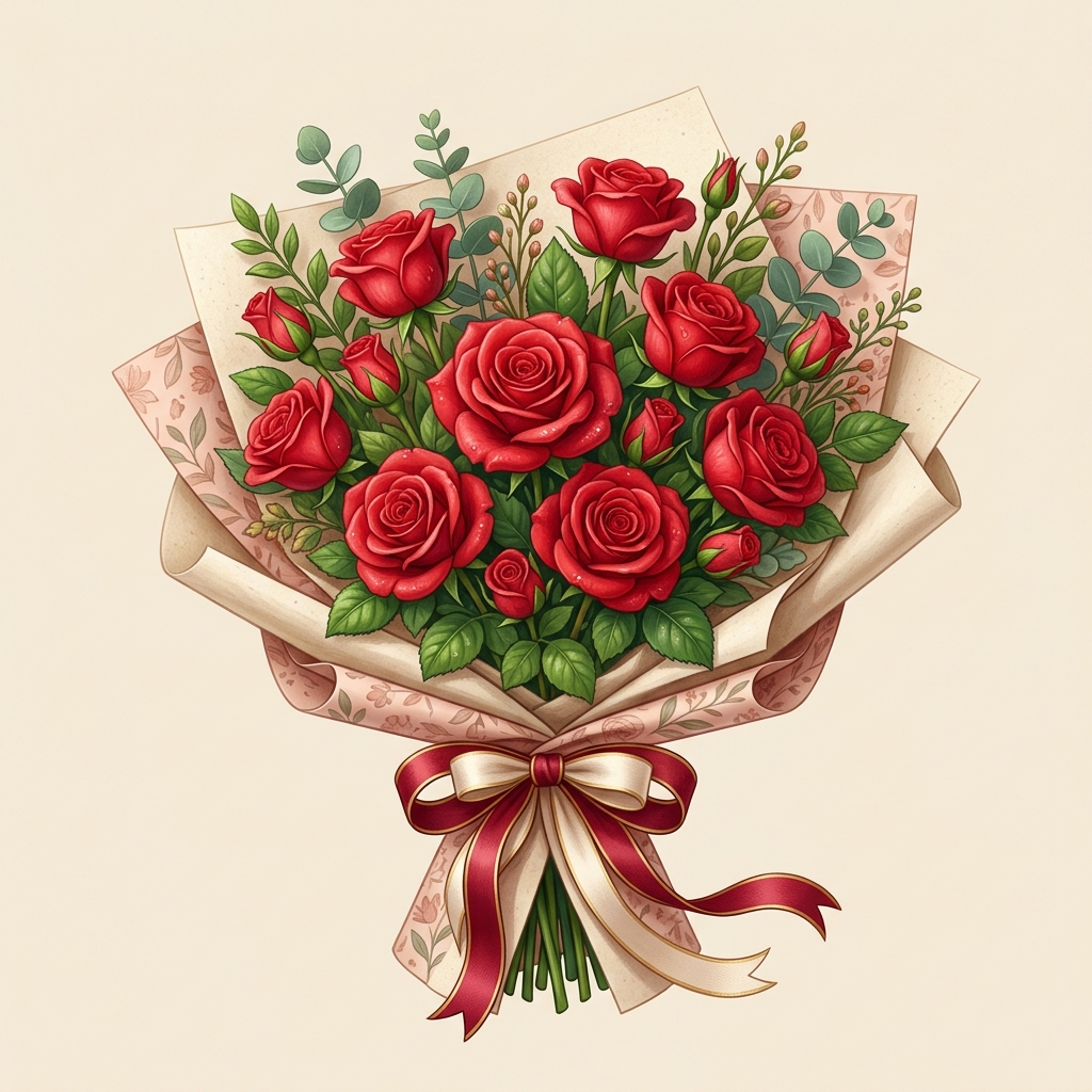 Bouquet for Madam Ji
